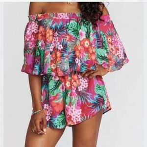 Show Me Your Mumu Rosarita Romper XS